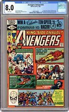 Avengers Annual #10 CGC 8.0 1981 3882162008 1st app. Rogue, Madelyne Pryor picture