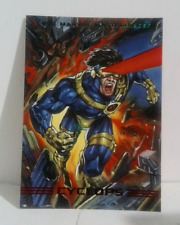 1993 Marvel Masterpieces CYCLOPS Collector Trading Card #7 MINT CONDITION GG115 picture