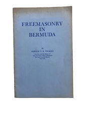 Freemasonry In Bermuda Vintage Booklet Voorhis  picture