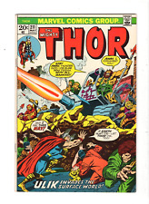 1973 Marvel Comics The Mighty Thor #211 May Ulik Invades The Surface World 7.0 picture
