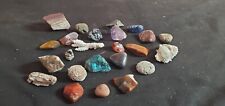 Mixed Lot of Rocks, Stones, Coral and Crystals, others Lot Collection 24 Pieces picture