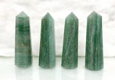 One(1) Pcs Green Aventurine Obelisk Points Crystal Tower Points picture