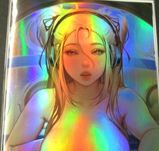 FOIL SPIN CYCLE BY HOTARUSEN DUTY CALLS LTD ED 20 SOLD OUT BAD GIRL AR94 picture