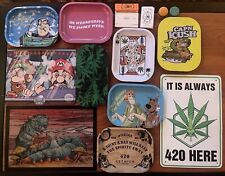 16 Rolling Tray Bundle, sizes (S/M/L) + lids, mat/coasters & accessories (23 pc) picture
