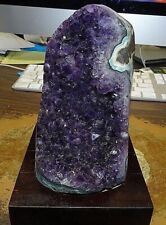  LARGE POLISHED AMETHYST CRYSTAL CLUSTER CATHEDRAL  GEODE FROM URUGUAY   picture