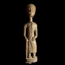 African Fante Maternity Fertility Figure Ghana Seated Female Figures-9117 picture