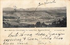Birdseye View Galax Virginia VA Looking West Houses Buildings 1906 Postcard picture