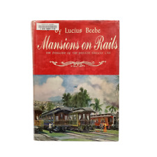 Vtg MANSIONS ON RAILS Folklore Of The Private Railway Car Lucius Beebe 1959 HCDJ picture