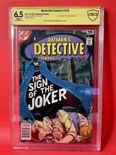 DC Comics- Detective Comics #476 CBCS 6.5 Verified Signed By Steve Englehart picture