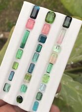 48ct Natural Cut Tourmaline 25pcs Lot From Afghanistan picture