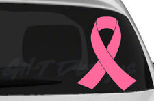 Cancer Awareness Ribbon Vinyl Decal Sticker, Breast, Colon, Lung, Skin, Prostate picture