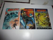 MARS ATTACKS IDW TPB Lot 3 ON ICE THE HUMAN CONDITION ATTACK FROM SPACE NM 1st picture