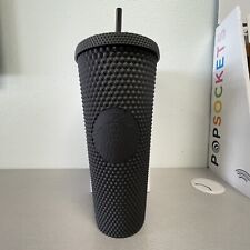 NEW Starbucks Matte Black Studded Tumbler Cup - Limited Edition With Logo picture