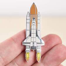 Space Shuttle Enamel Pin Badge Brooch picture