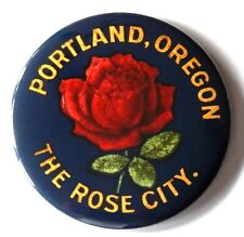 Portland Oregon Rose FRIDGE MAGNET (2.25 inches) travel souvenir picture