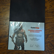 GameStop PowerUp Rewards Achievement Award Certificate 2019 Black/White picture