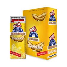 Hemparillo Banana Flavor Royal Blunts Rillo Size 15 Pouches, 4 Per Pack 60 Total picture