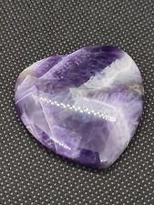 AMETHYST Heart Crystal Worry Stone picture