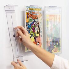 Comic Mount 1 Pack Book Shelf Stand Wall Mount Display Invisible and Adjustable picture