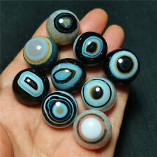TOP 10-12G Natural Gobi agate eyes Agate Ball/Stone/Healing Random 1PC picture