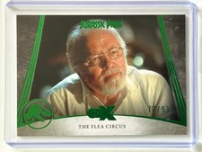 The Flea Circus #17, Cryptozoic CZX Jurassic Park, Green Base Parallel, /93 picture