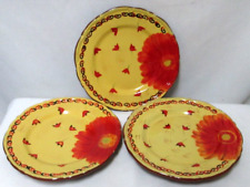 Campagna by Amici Hand Painted salad dessert snack appetizer plate Set 3 micro picture