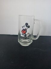 Vintage MICKEY MOUSE Glass Mug 1970's Walt Disney Productions picture