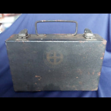 Vintage Mine Safety Appliances Co First Aid Kit Box Pittsburgh PA w/ Contents R1 picture