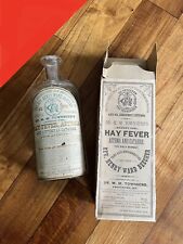 DR. M M TOWNSEND’S REMEDY FOR HAYFEVER, ASTHMA, and AUTUMNAL CATARRH 1880 picture
