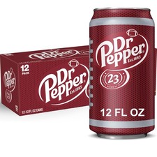 Soda 12 fl oz Cans 12 Pack Carbonated Soft Drink Beverage Cola Party Drinks picture