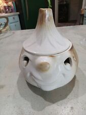 Vintage German Marzi & Remey Design Ceramic Lidded Garlic Keeper 6.5