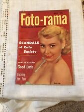 Vintage Foto-Rama Magazine 1953 Vol1, No. 4 Indy 500 Race, Every Woman Wants It picture