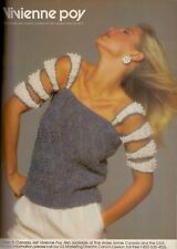 1985 Vivienne Poy Yorkville Toronto Sexy Blonde Vintage Print Ad 1980s picture