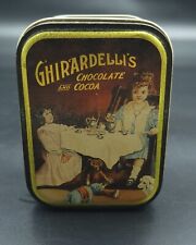 Vintage Ghirardelli's Chocolate and Cocoa Tin Empty picture