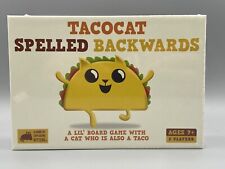 TACOCAT SPELLED BACKWARDS FAMILY CARD GAME 2 Players Ages 7+ picture