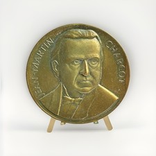 1825-1893 Jean-Martin Charcot Pathfinders In Psychiatry Bronze Medallion Abbott picture