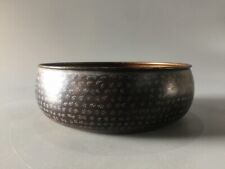 B1178 Japanese Copper Slop Bowl Cup KENSUI Waste Water Vintage Tea Ceremony Tool picture