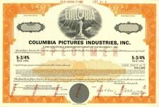 Columbia Pictures Corp. - American Film Production Studio Bond - Very Rare - Spe picture