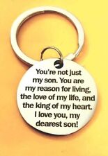 To my SON M Dearest SON KEYCHAIN picture