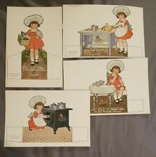 1920s Virginia Dare Extract Paper Dolls NOS.  Set of 4. picture