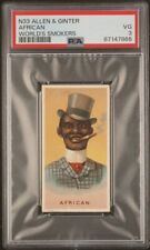 1889 N33 Allen & Ginter World's Smokers AFRICAN (PSA 3 VG) Key Card picture