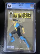 2003 Image Invincible #1 CGC 8.5 White Pages Robert Kirkman picture
