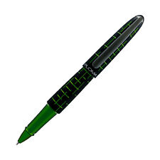 Diplomat Elox Matrix Rollerball Pen in Ring BlackGreen - NEW in Original Box picture