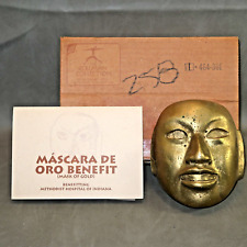 1994 Face Mask of Gold Mascara de Oro from the Zollman Collection Reproduction picture