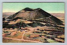 Raton NM-New Mexico, Mt Capulin Volcano Vintage Souvenir Postcard picture