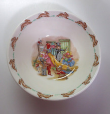 Copyright 1936 Royal Doulton England BUNNYKINS Bowl Made from 1976 to 1984 Vtg picture