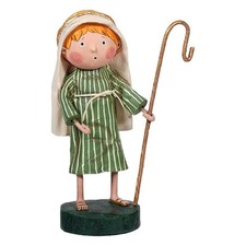 LORI MITCHELL ~ Little Shepherd Boy ~ Folk Art Nativity Christmas Figure picture