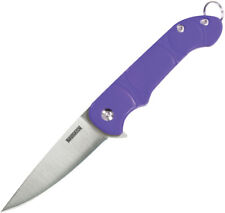 Ontario OKC Navigator Linerlock Purple Synthetic Handle Pocket Knife 8900PUR picture