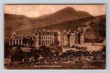 Edinburgh Scotland United Kingdom, Holyrood Palace, Vintage Souvenir Postcard picture