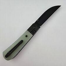 Pena Knives X Series Swayback Folding Knife Blade HQ Exclusive Jade M390 Blade picture
